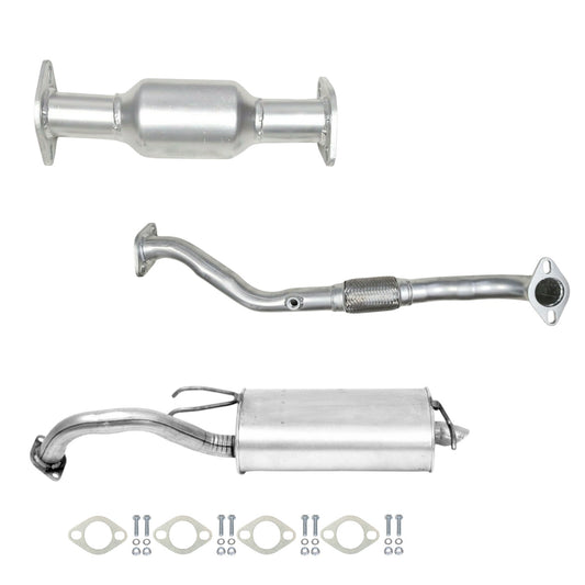 Kia Spectra 2.0L (2004-2009) (ULEV Emissions) Catalytic Converter, Flex Pipe and Muffler