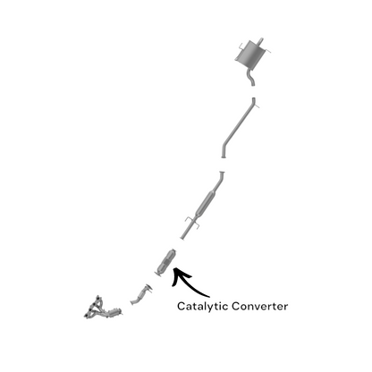 KIA Rondo 2.4L (2007-2008) Catalytic Converter