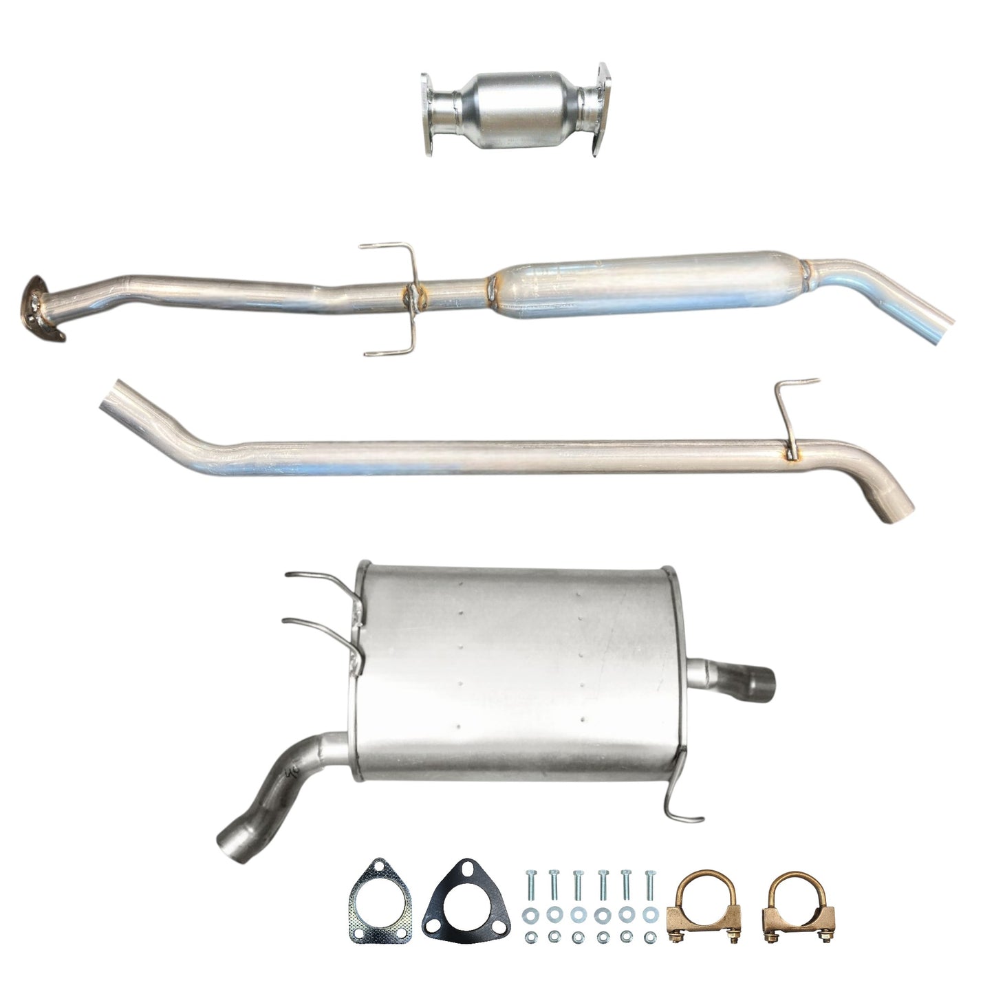 Honda Accord 2.4L (2008-2012) (4-Door) (Sedan) Catalytic Converter, Resonator and Muffler