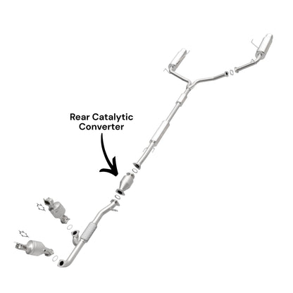 Honda Accord Crosstour 3.5L (2010-2011) Rear Catalytic Converter