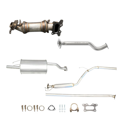 Collecteur d'échappement, convertisseur catalytique, tuyau, résonateur et silencieux pour Honda Civic 1.8L (2006-2011) (sauf modèles fabriqués au Japon) (2 portes, transmission automatique)