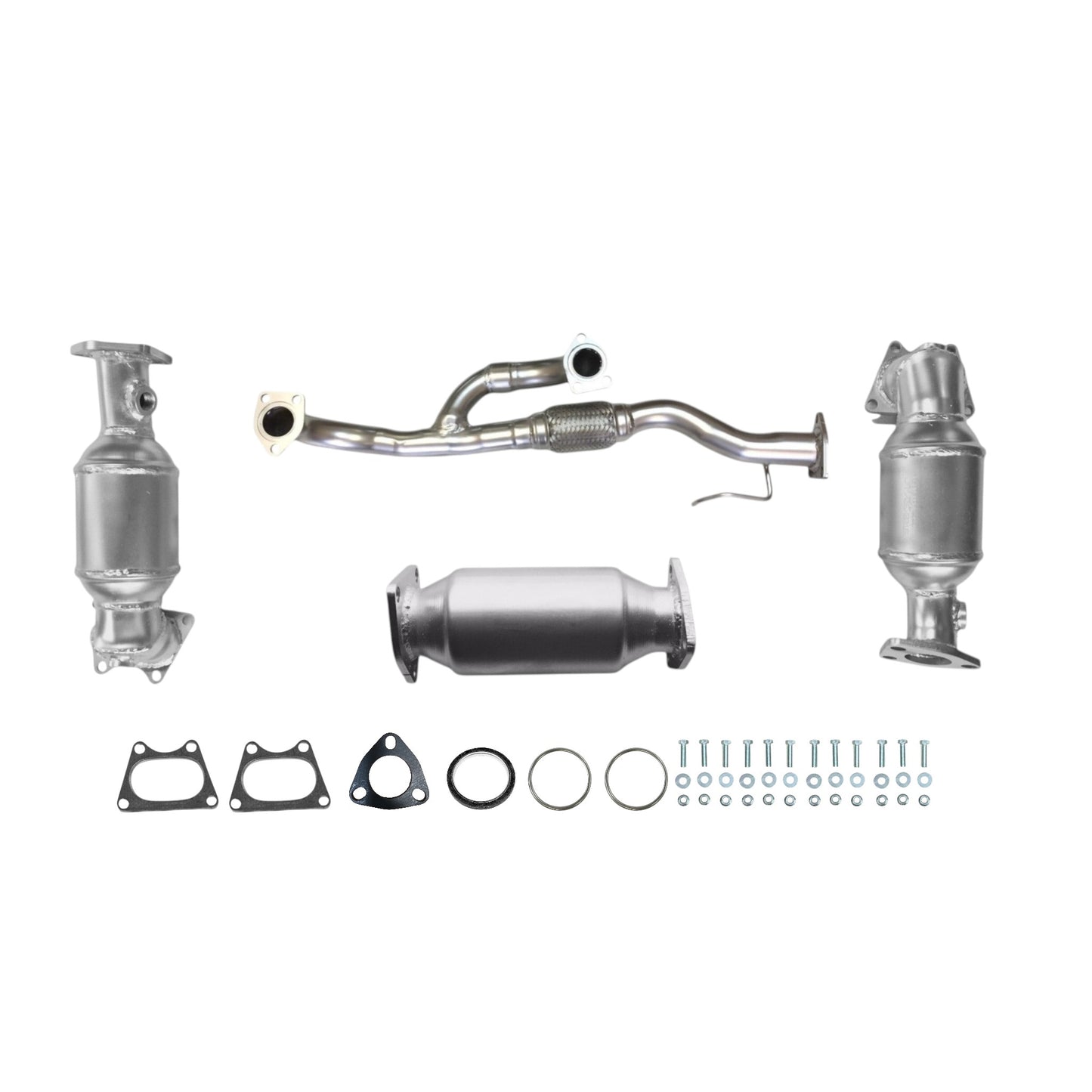Honda Accord 3.0L (2003-2007) (2-Door) (Non-Hybrid) Manifold Converters, Flex Y-Pipe and Catalytic Converter
