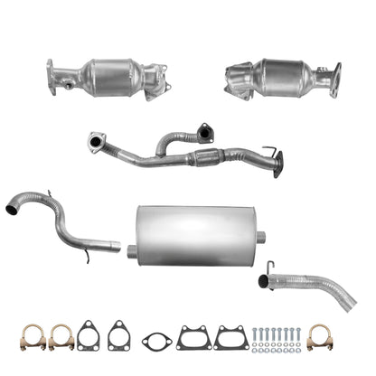 Convertisseurs de collecteur, tuyau flexible en Y et silencieux pour Saturn Vue 3.5L (2004-2007)
