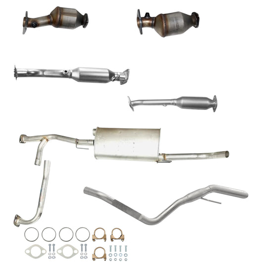 Nissan Pathfinder 4.0L (2005-2012) Catalytic Converters, Muffler with Pipe and Tail Pipe