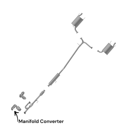 Lexus ES350 3.5L (2007-2018) (Driver Side) Manifold Converter
