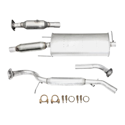 Ford Escape 2.5L (Non-Hybrid) (2009-2012) Catalytic Converter, Muffler with Resonator and Rear Resonator