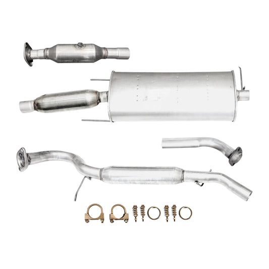 Ford Escape 2.5L (Non-Hybrid) (2009-2012) Catalytic Converter, Muffler with Resonator and Rear Resonator