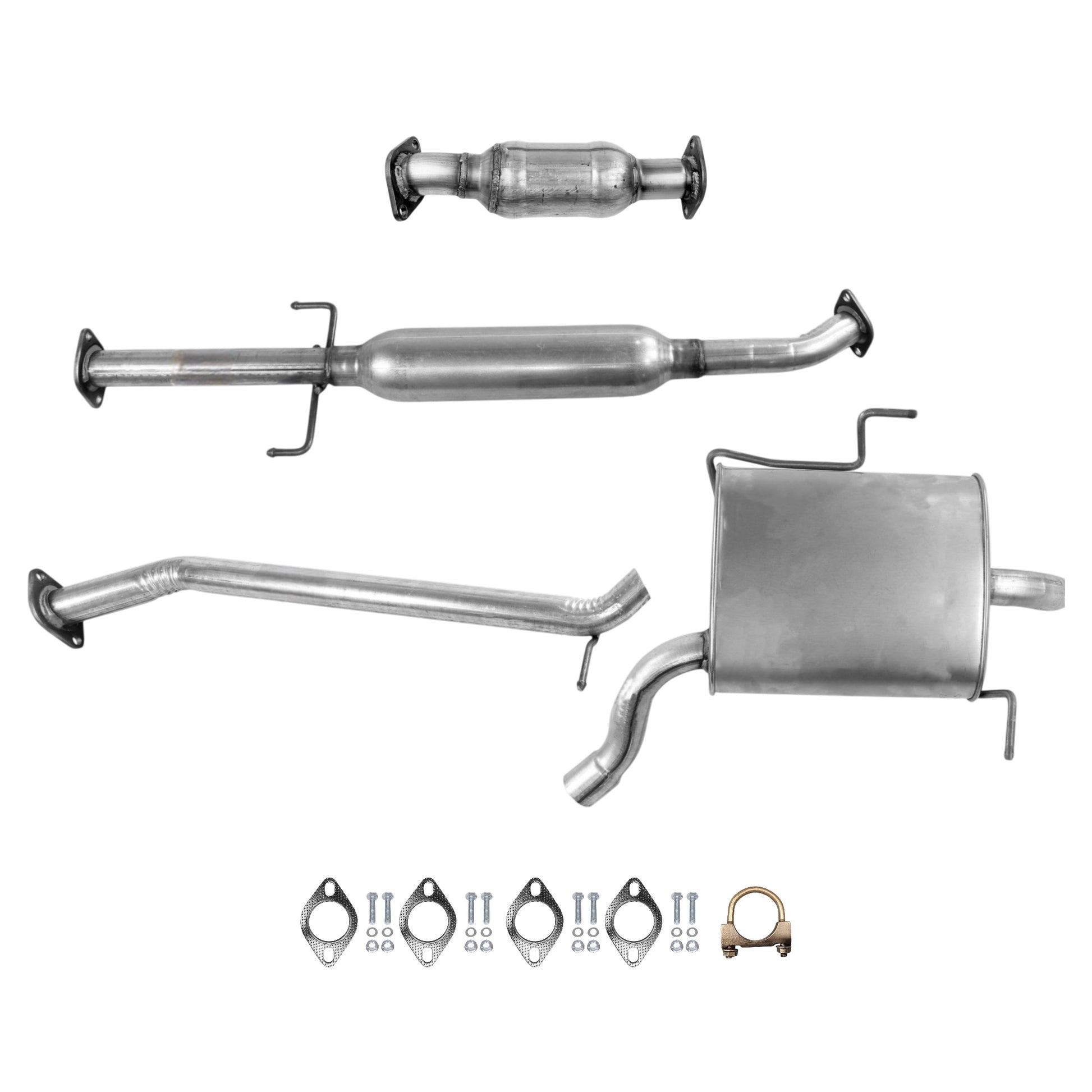 Kia Rondo 2.7L (2007-2010) Catalytic Converter, Resonator & Muffler