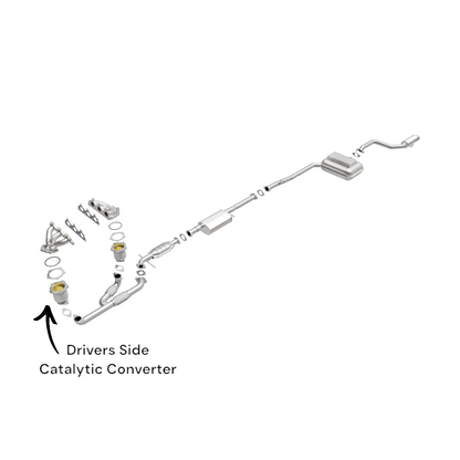 KIA Sedona 3.5L (2002-2005) Drivers Side Catalytic Converter