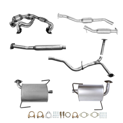 Ligne d'échappement complète pour Subaru Forester 2.5L (2009-2010) (non turbo)