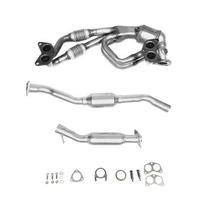 Convertisseur catalytique et collecteur d'échappement pour Subaru Outback 2.5L (2006-2009) 