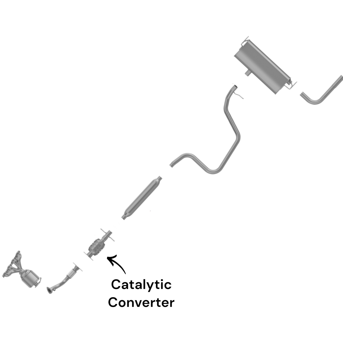 Pontiac G6 2.4L (2008-2009) Catalytic Converter