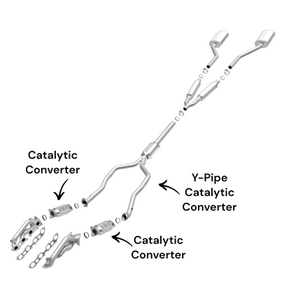Lexus SC430 4.3L (2002-2010) (RWD Only) Catalytic Converters