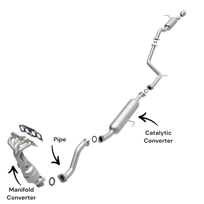 Scion xB 2.4L (2008-2015) Manifold Converter, Pipe and Catalytic Converter
