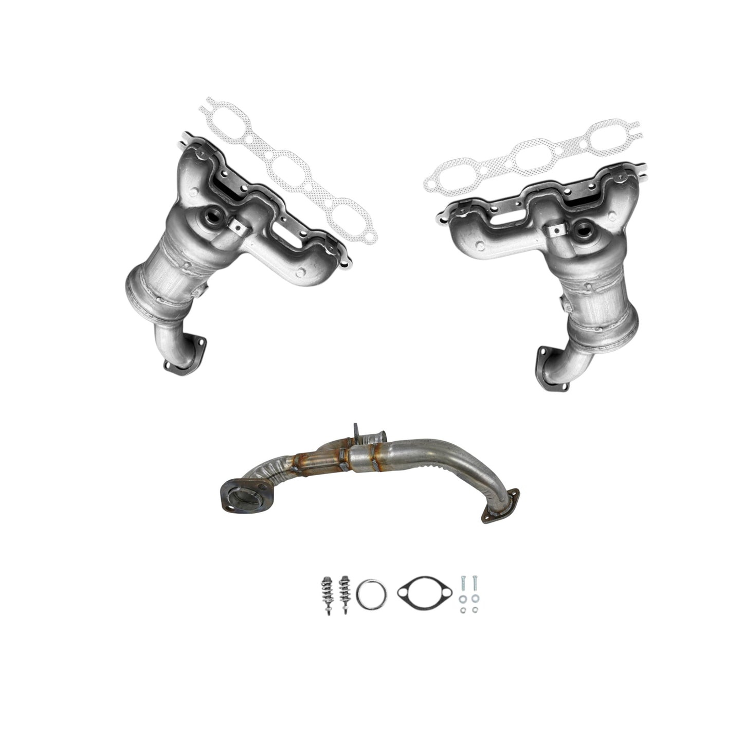 Chrysler Pacifica 4.0L (2007-2008) Front and Rear manifold converter and Y pipe