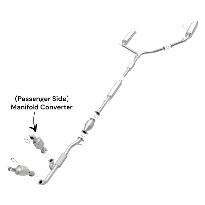 Acura TL 3.5L (2009-2014) (Passenger Side) Manifold Converter