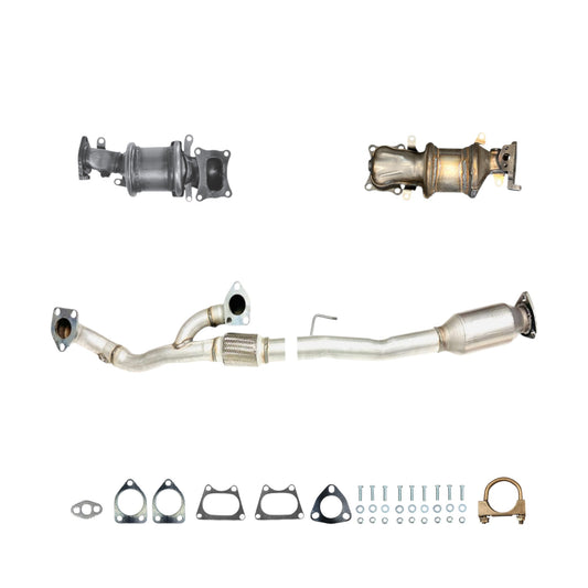 Honda Ridgeline 3.5L (2017-2020) Manifold Converters and Flex Pipe with Converter