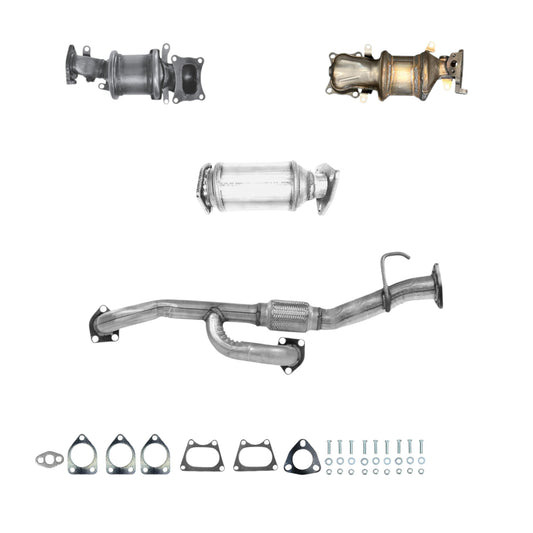 Honda Accord Crosstour 3.5L (2010-2011) (FWD) Manifold Converters, Y-Flex Pipe and Rear Catalytic Converter