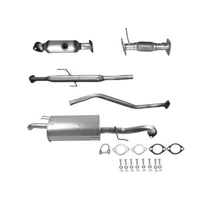 Tuyau flexible, convertisseur catalytique avec capteur O2, résonateur et silencieux pour Kia Forte berline 2.4L 2011-2013