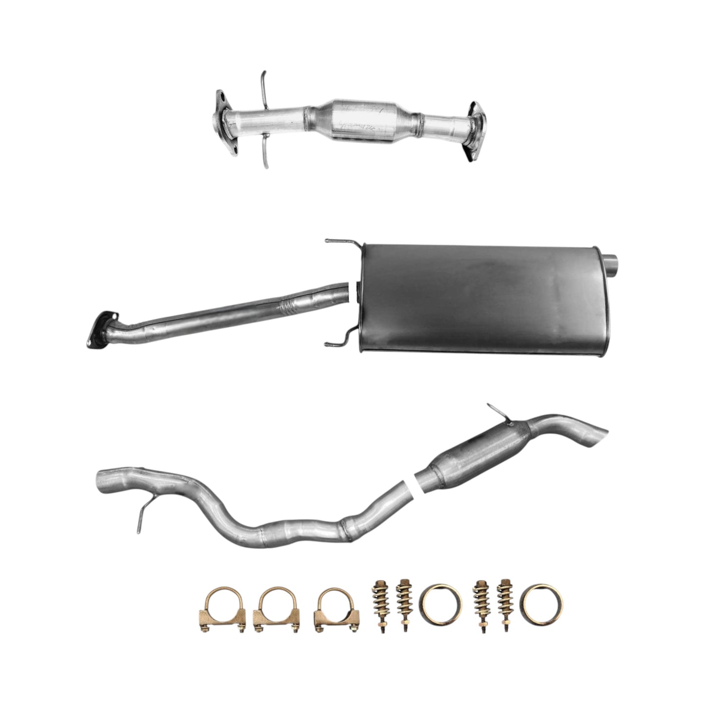 Lexus RX350 3.5L (2010-2015) Catalytic Converter, Muffler and Resonator