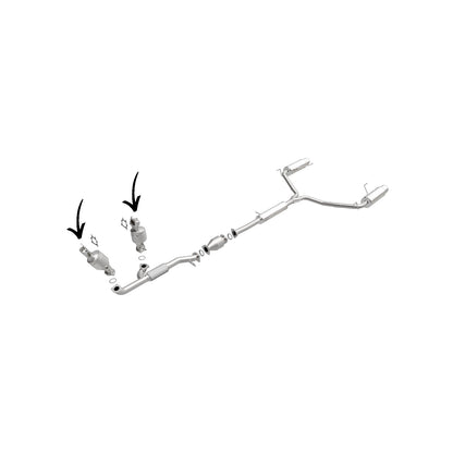 Convertisseur de collecteur côté conducteur et passager pour Honda Pilot 3.5L (2009-2015)