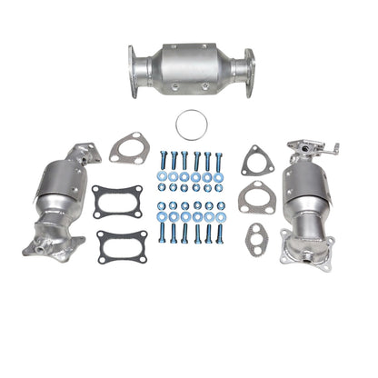 Honda Pilot 3.5L (2009-2015) Front and Center Manifold Converters and Rear Converter
