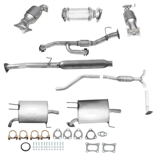 Honda Accord 3.5L (2008-2012) (Berline) Échappement complet