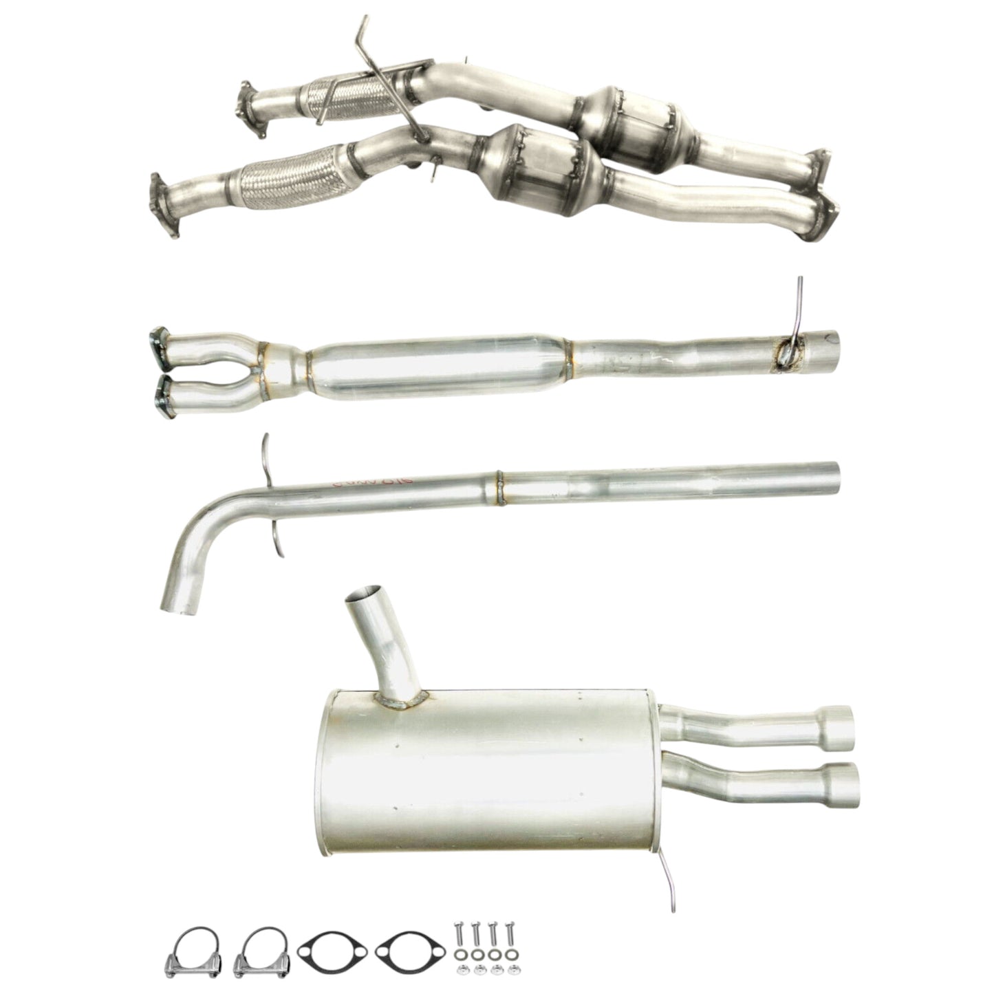 Volvo XC90 3.2L (2007-2014)  Full Exhaust (Except: Manifold Converters)