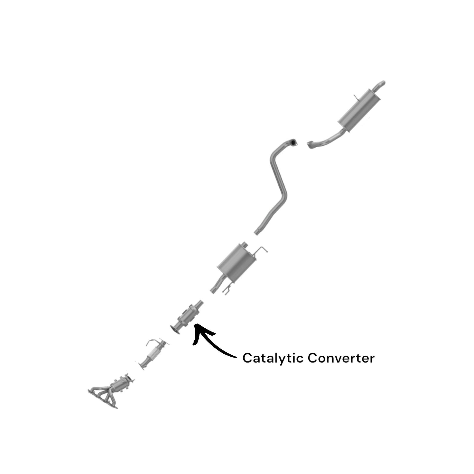 KIA Soul 1.6L (2012-2019) Catalytic Converter