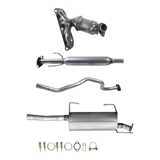 Nissan Sentra 1.8L (2013-2017) (SR sub-model Only) (California Emissions System) Manifold Converter, Resonator and Rear Muffler
