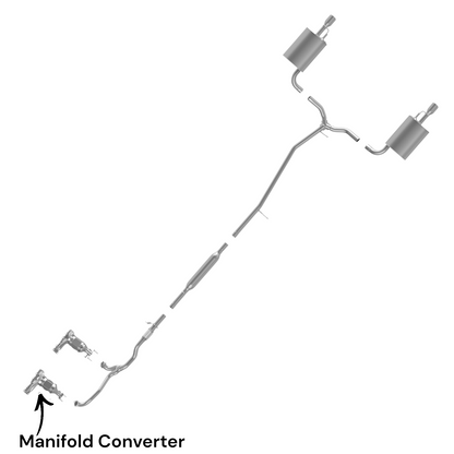 Ford Taurus 3.5L (2013-2019) (Non-Turbo) Font Manifold Converter.