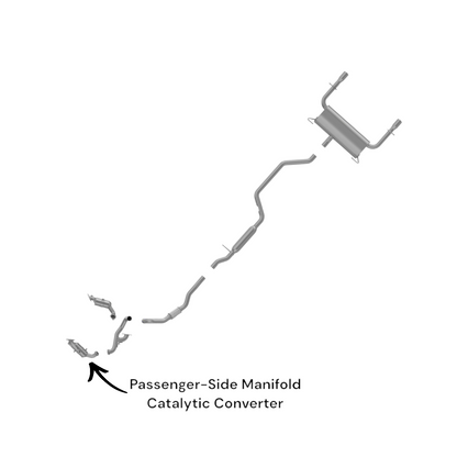 Chrysler 200 3.6L (2011-2014)  Passenger-Side Manifold Catalytic Converter