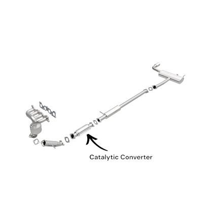 KIA Sportage 2.4L (2011-2016) V4 Rear Catalytic Converter