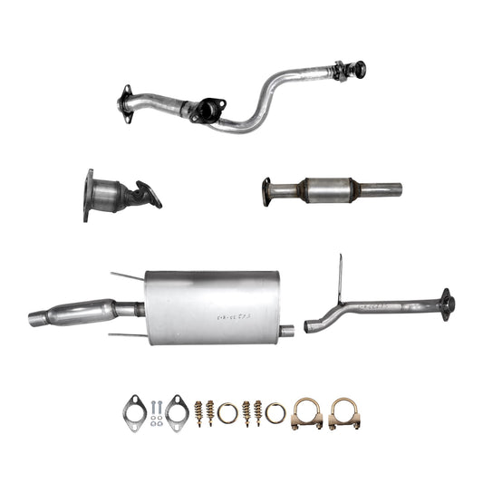 Mercury Mariner, 3.0L (2009, 2010) Rear Manifold Converter, Y-Pipe Catalytic Converter & Middle Muffler With Resonator