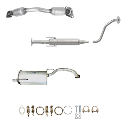 Nissan Versa Note 1.6L (2014-2018) 1.6L Catalytic Converter, Resonator And Muffler.