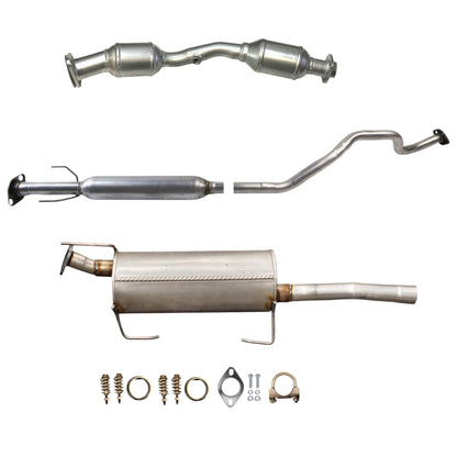 Nissan Sentra 1.8L (2013-2019) (SR sub-model Only) (Federal Emissions System) Catalytic Converter, Resonator and Rear Muffler