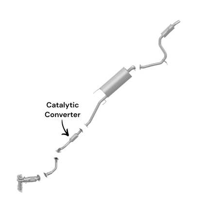 Toyota RAV4 2.5L (2013-2018) Catalytic Converter