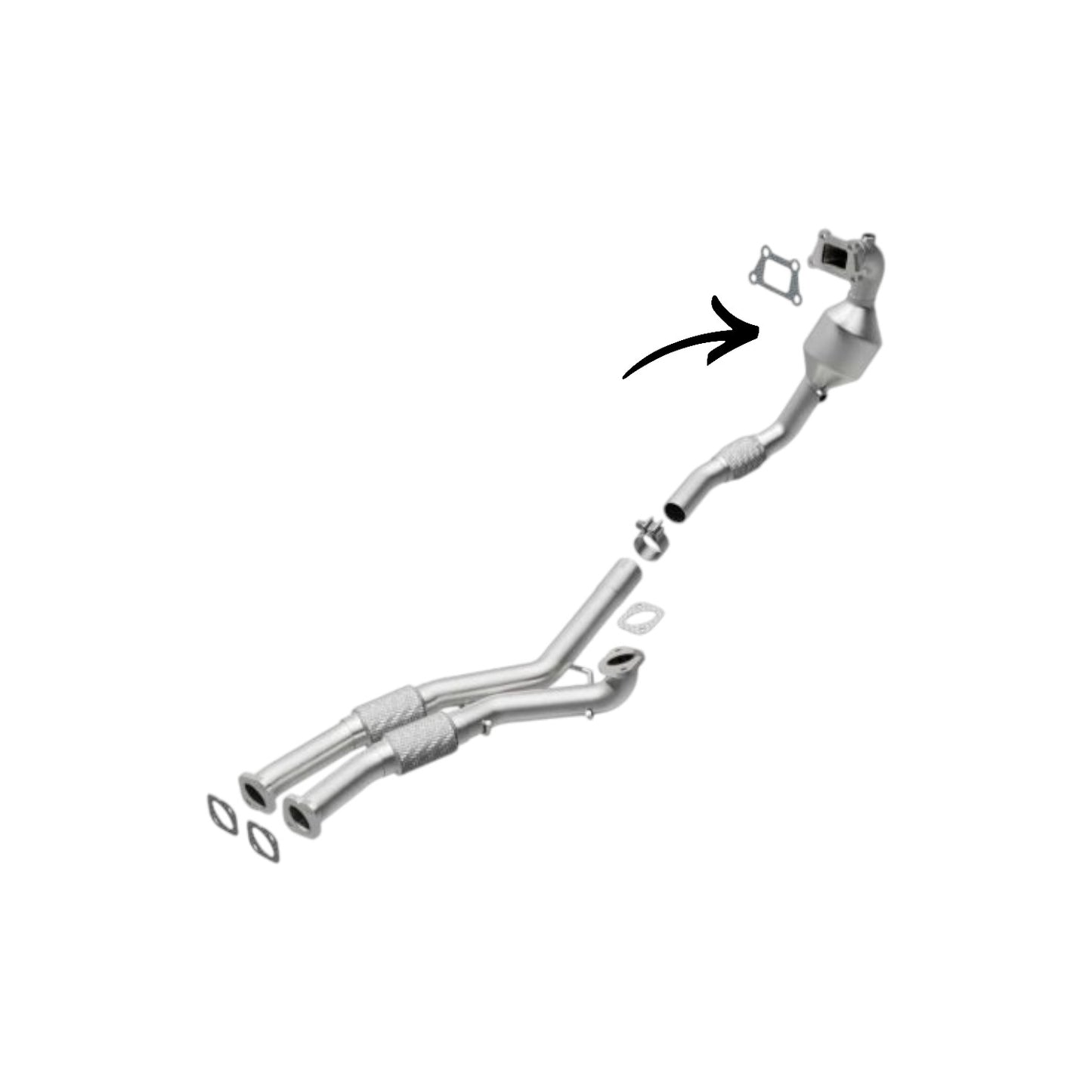 Convertisseur catalytique côté conducteur pour Cadillac SRX 3.6L (2012-2016)