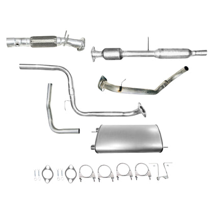 Mazda 3 2.0L (Hatchback) (2010-2013) Front Flex Pipe, Catalytic Converter With Resonator, Mid Pipe, Axel Pipe, Muffler And Tail Pipe