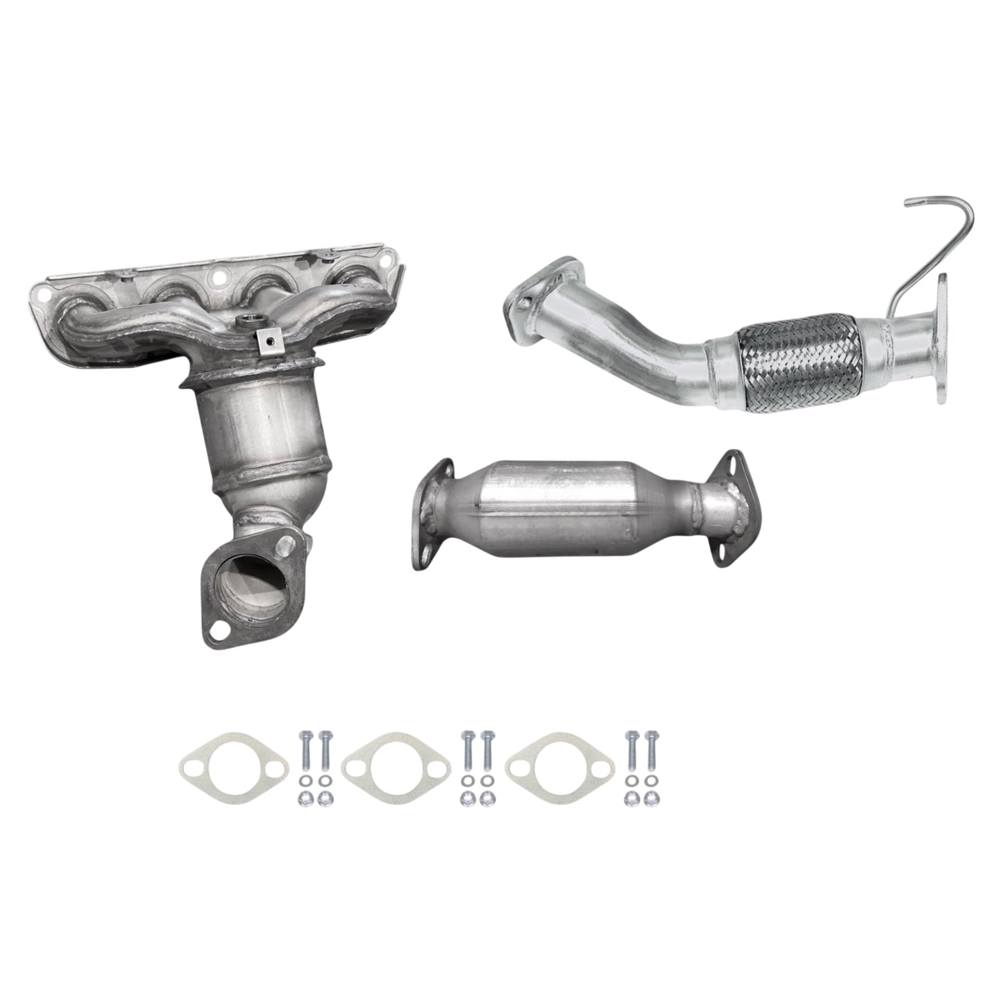 Hyundai Elantra Coupe 1.8L (2013) (California Emissions System, SULEV) Manifold Converter, Flex Pipe and Catalytic Converter