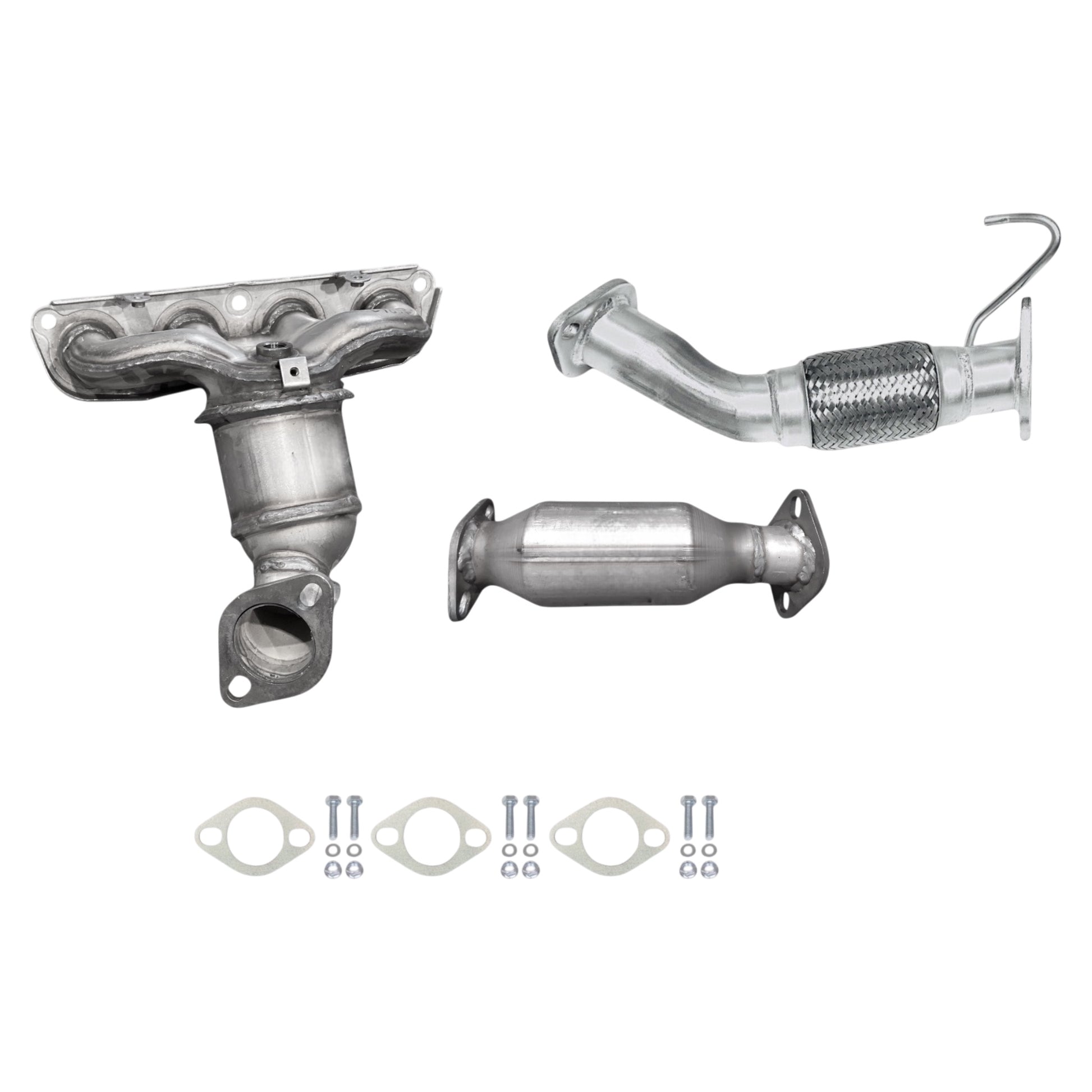 Hyundai Elantra Coupe 1.8L (2013) (California Emissions System, SULEV) Manifold Converter, Flex Pipe and Catalytic Converter