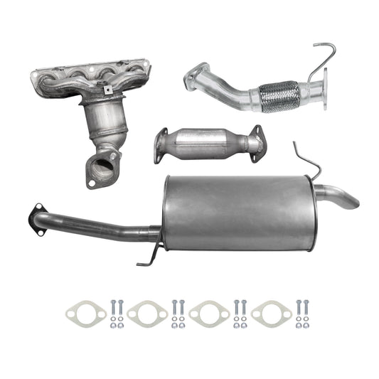 Hyundai Elantra 1.8L (2011-2016) (SULEV) Manifold Converter, Flex Pipe, Catalytic Converter and Muffler