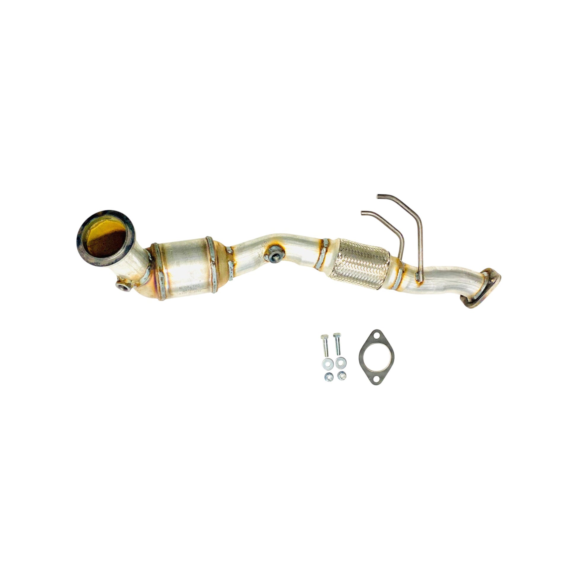 Lincoln MKC 2.0L (2015, 2016) (Ecoboost) (Automatic Transmission) Catalytic Converter With Flex, Front & Rear Resonator and Muffler