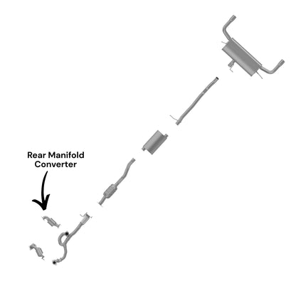 Chevrolet Equinox 3.6L (2013-2017) Rear Manifold Converter