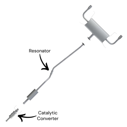 Mazda 3 2.0L (2014-2016) Catalytic Converter & Resonator