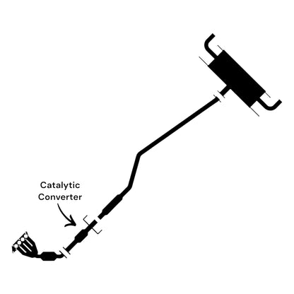 Mazda 6 2.5L (2014-2018) Catalytic Converter