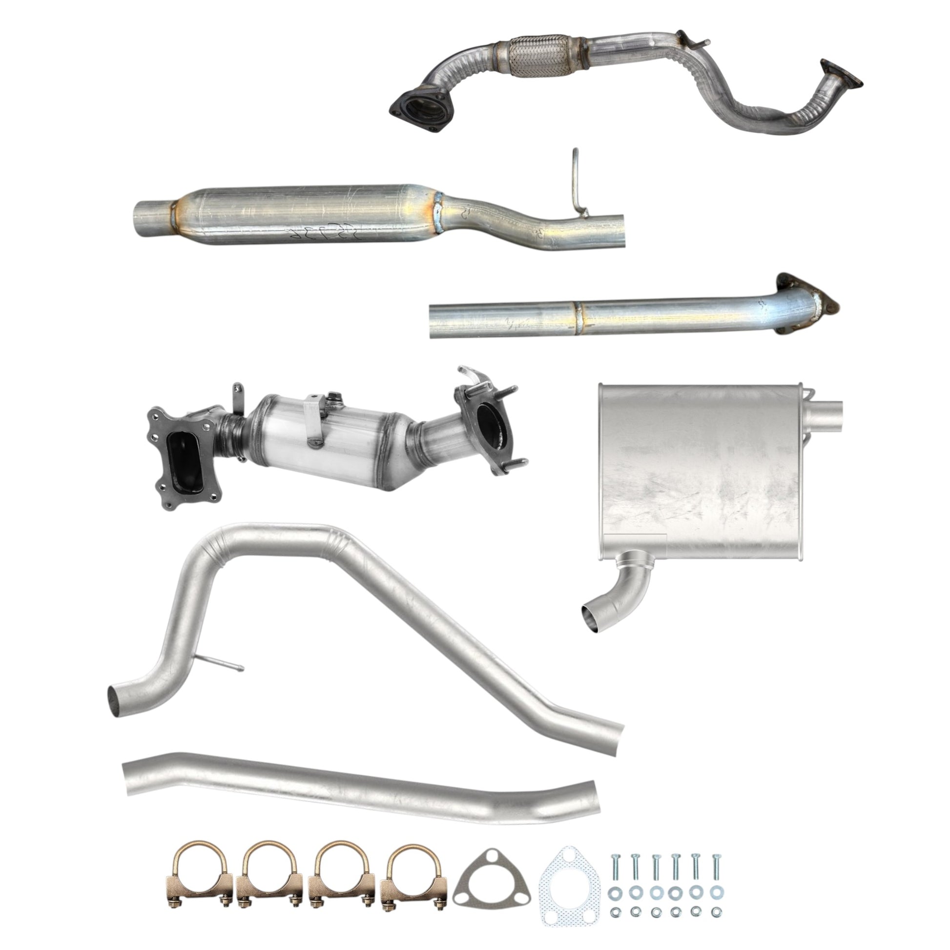 Honda Civic 2.0L (2016-2020) (Non-Turbo) (EK-Sub Model Only) (Sedan) Manifold Converter, Flex Pipe, Resonator, Pipe and Muffler