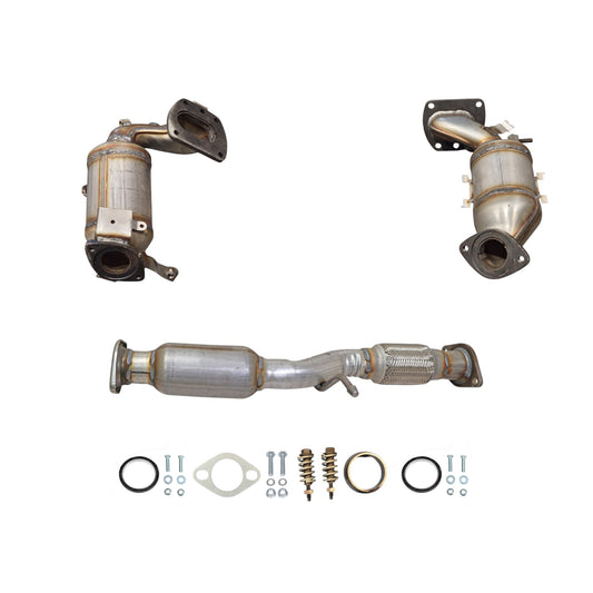 Toyota Highlander 3.5L (2017-2019) (Non-Hybrid) Manifold Converters and Catalytic Converter with Flex