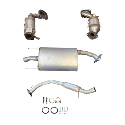 Lexus RX450h 3.5L (2010-2015) Both side Manifold Converters Muffler and Resonator