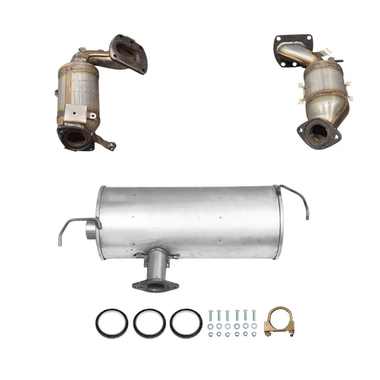 Toyota Sienna 3.5L (2017-2020) (FWD) Manifold Converters and Muffler